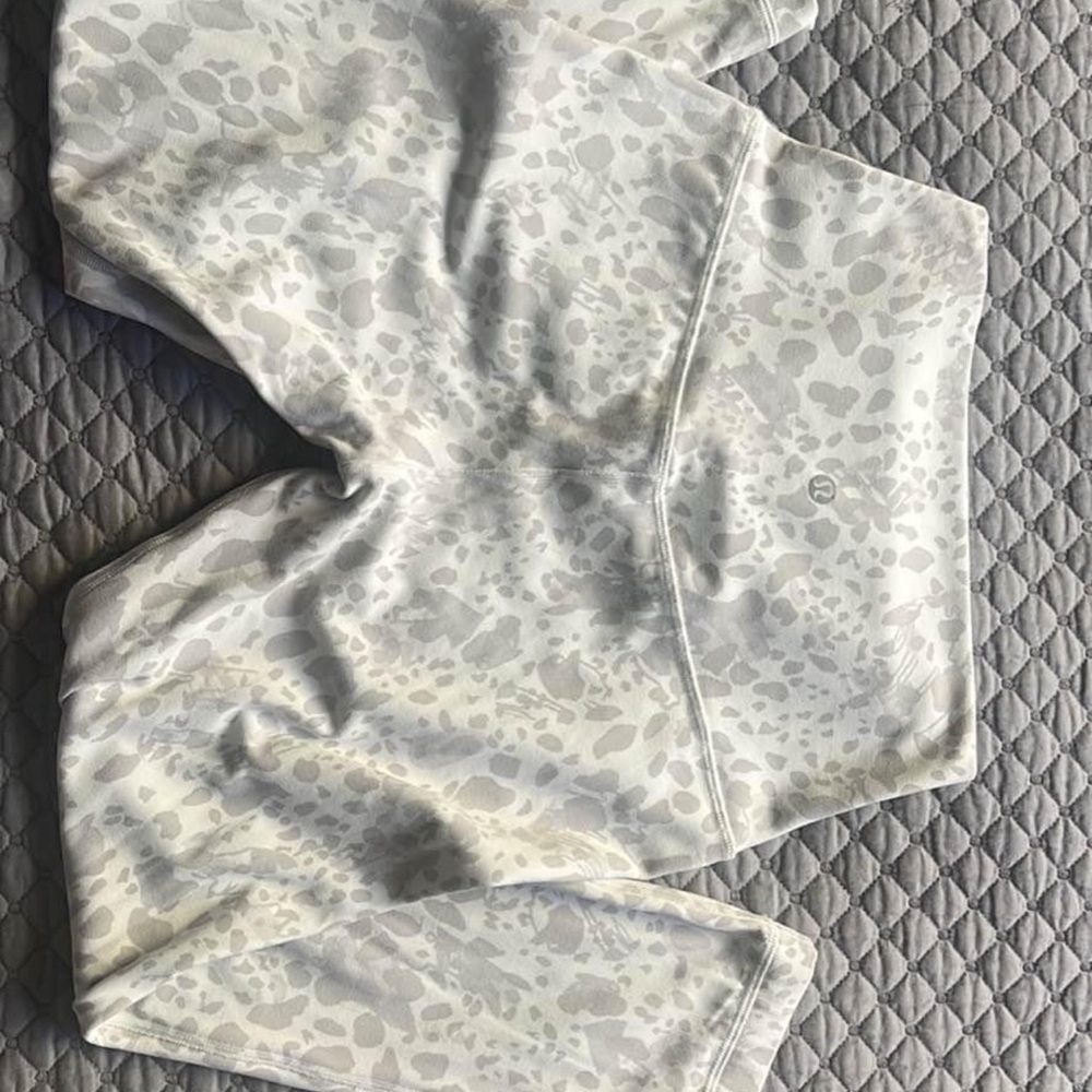 lululemon athletica Gray double lined Align leggings